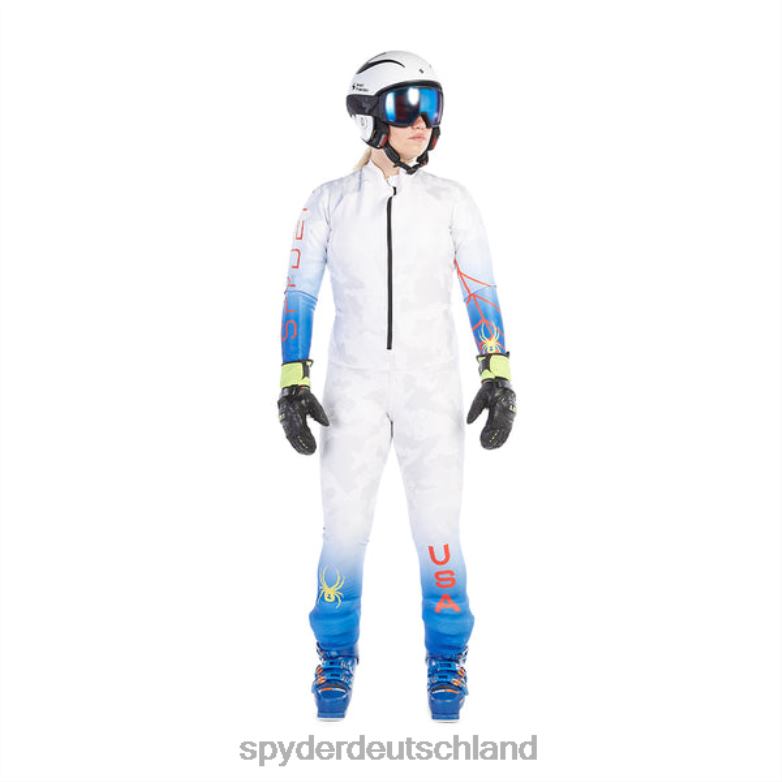 Frauen Spyder Weltmeisterschaft weiß-multi Bekleidung TR0Z6369