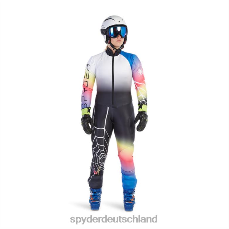 Frauen Spyder neun neunzig schwarz-multi Bekleidung TR0Z6372