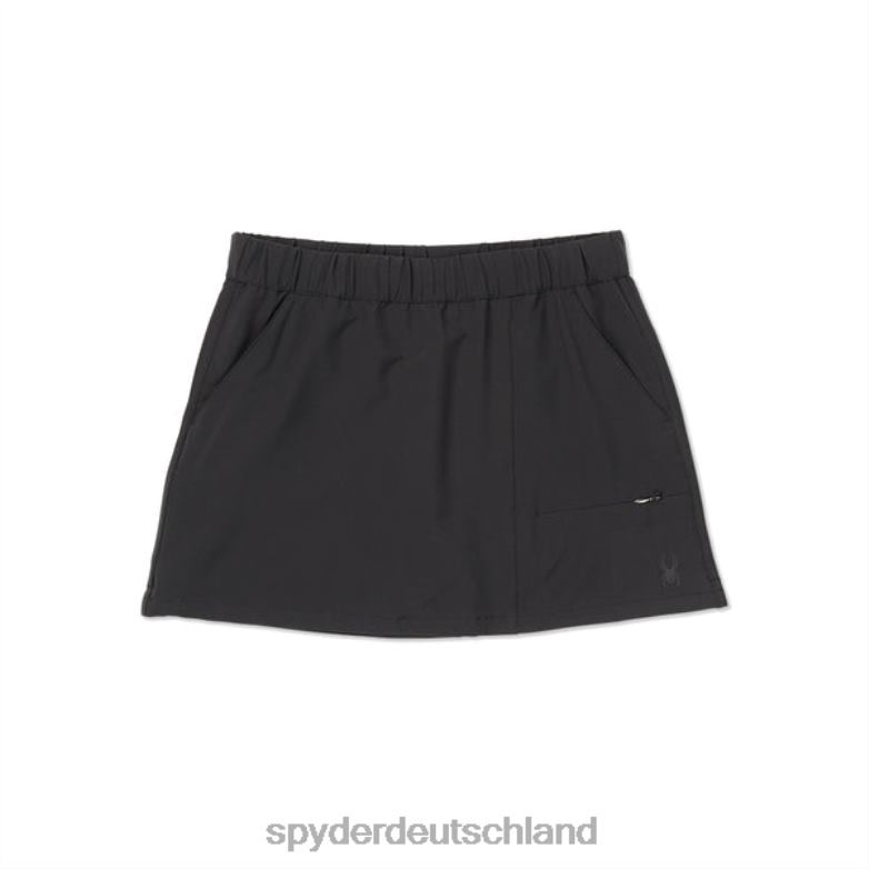 Frauen Spyder Nomad-Stretch-Skort Schwarz Bekleidung TR0Z6368
