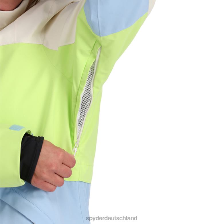 Frauen Spyder Feld puderblaue Hochspannung Bekleidung TR0Z6307