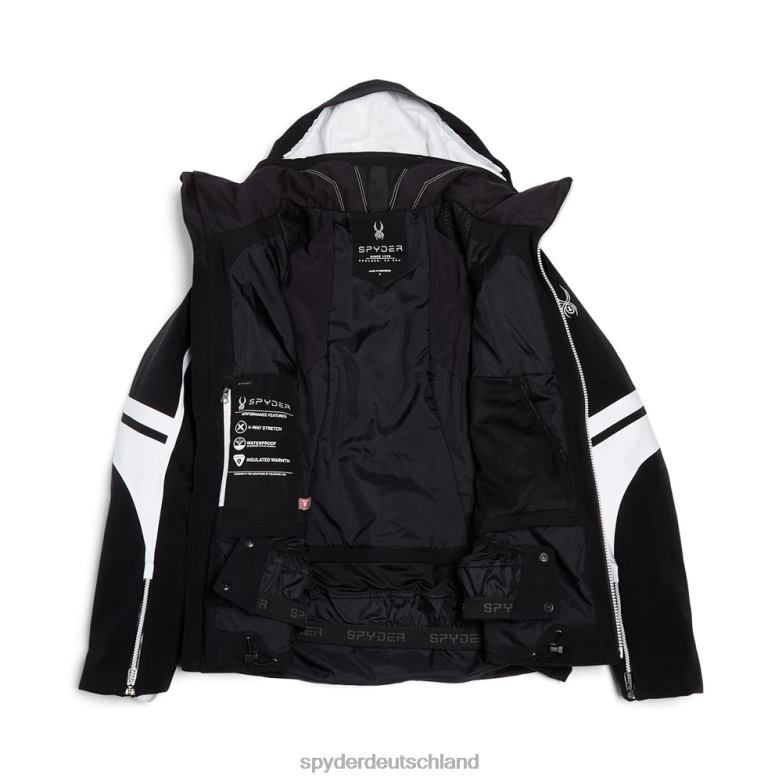 Frauen Spyder Haltung Schwarz Bekleidung TR0Z6292