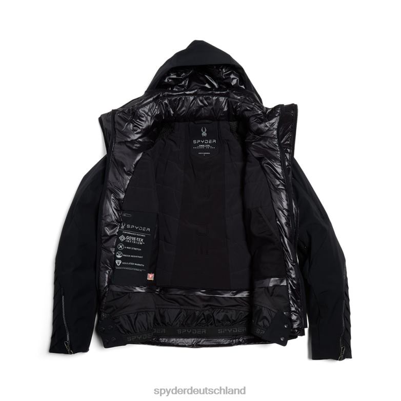 Frauen Spyder Pinnacle kein Kunstfell Schwarz Bekleidung TR0Z6294