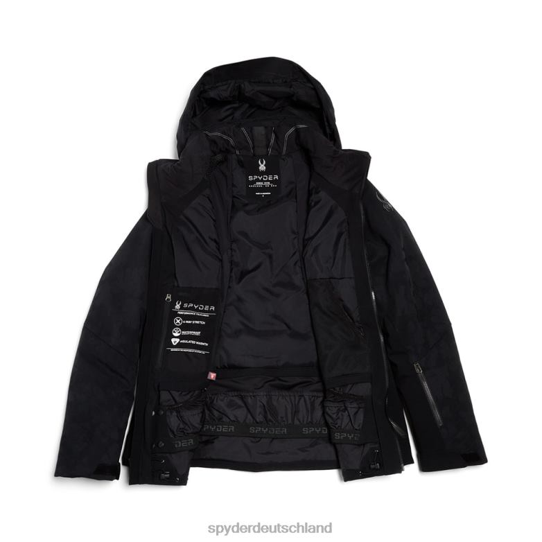 Frauen Spyder Schatzi Schwarz Bekleidung TR0Z6327