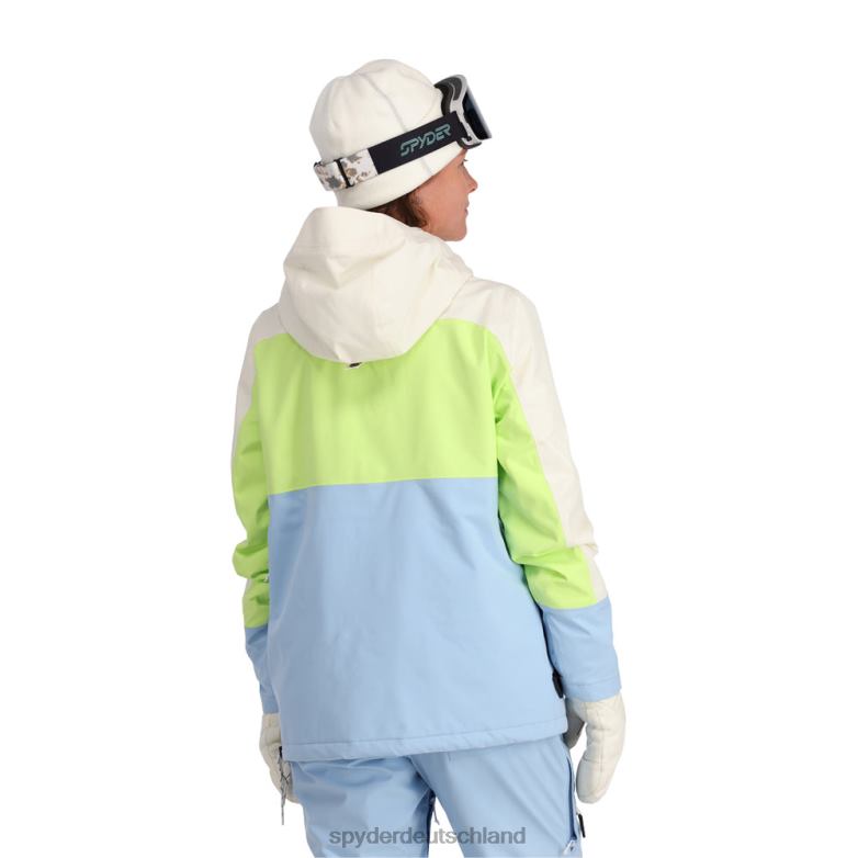 Frauen Spyder alles raus puderblaue Hochspannung Bekleidung TR0Z6283