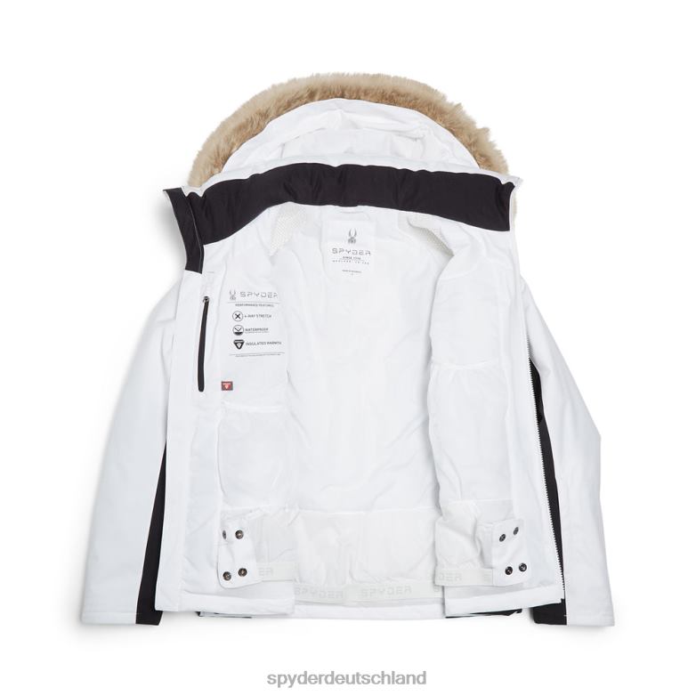 Frauen Spyder vida Weiß Bekleidung TR0Z6321