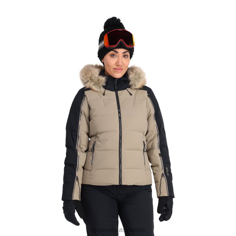 Frauen Spyder Herbstliches Kunstfell Kaschmir Bekleidung TR0Z6331