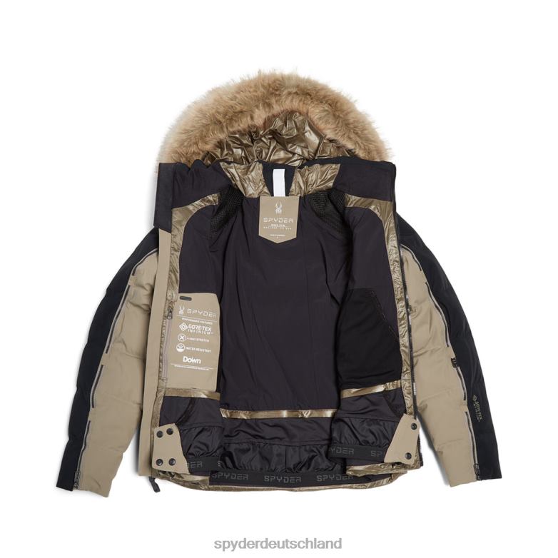 Frauen Spyder Herbstliches Kunstfell Kaschmir Bekleidung TR0Z6331