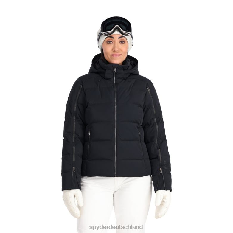 Frauen Spyder falline Schwarz Bekleidung TR0Z6335