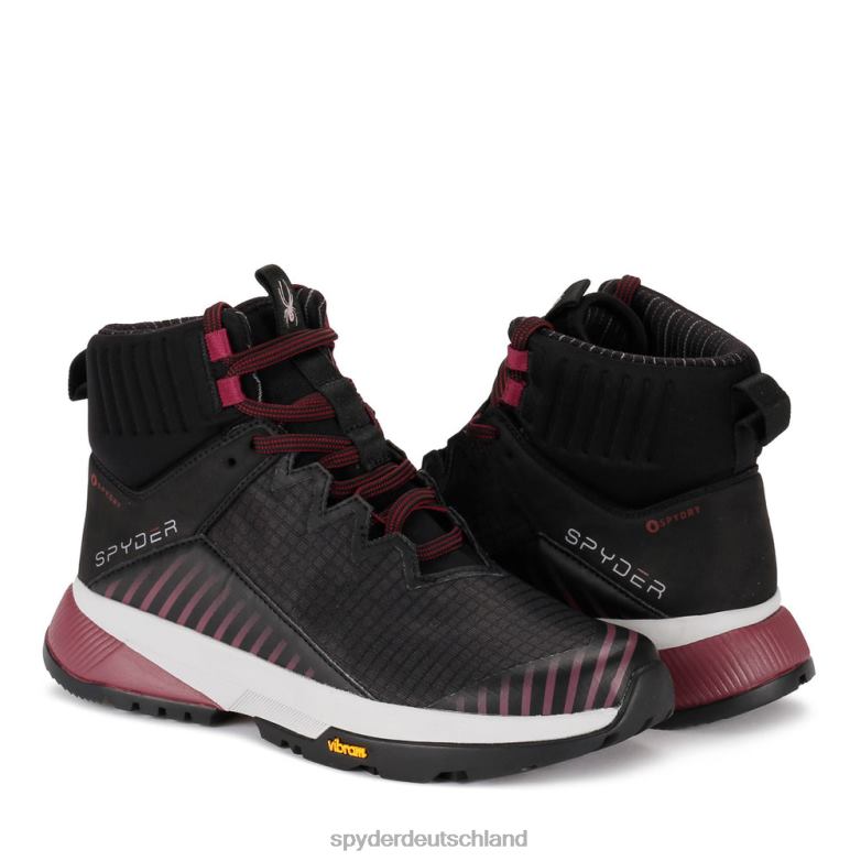 Frauen Spyder Gipfel Schwarz ohne Fell Schuhe TR0Z6423