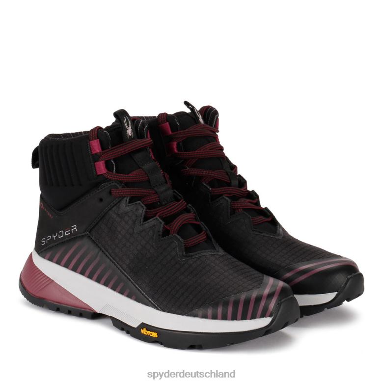 Frauen Spyder Gipfel Schwarz ohne Fell Schuhe TR0Z6423