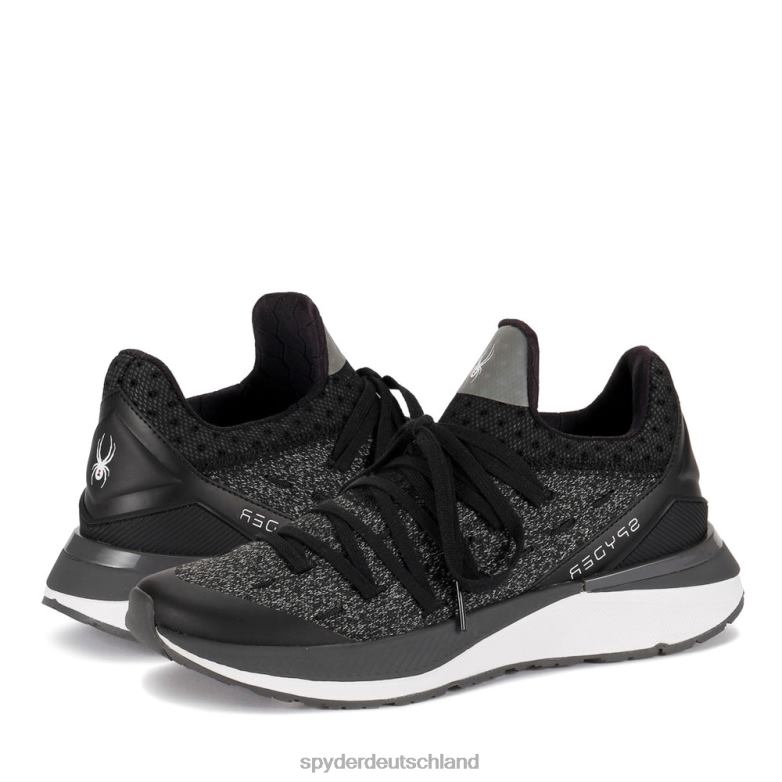 Frauen Spyder Tempo schwarze Heide Schuhe TR0Z6450