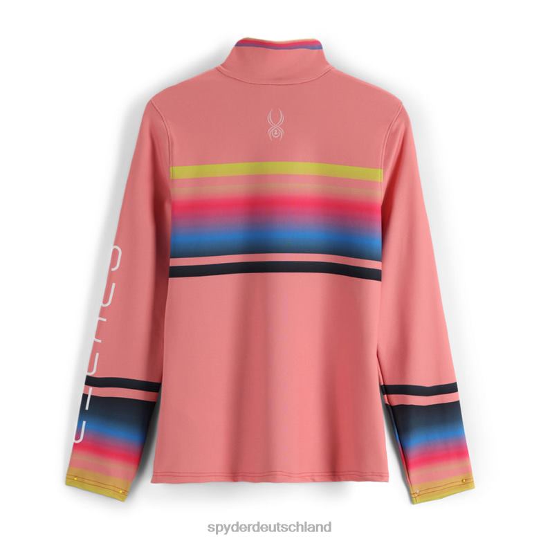 Frauen Spyder Ombre-Halbreißverschluss tropisch Bekleidung TR0Z6394