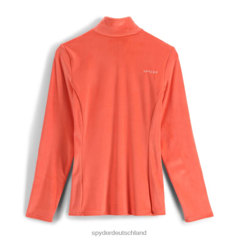 Frauen Spyder Schimmernder Bug mit halbem Reißverschluss tropisch Bekleidung TR0Z6401