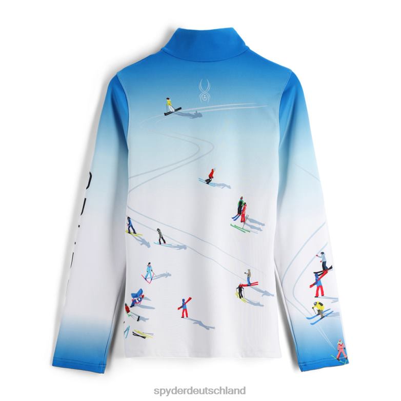 Frauen Spyder Vogelaugen-Halbreißverschluss Hochschule Bekleidung TR0Z6400