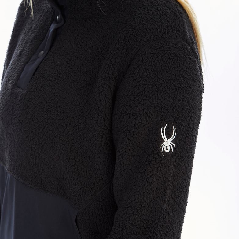 Frauen Spyder Neigung Schwarz Bekleidung TR0Z6388