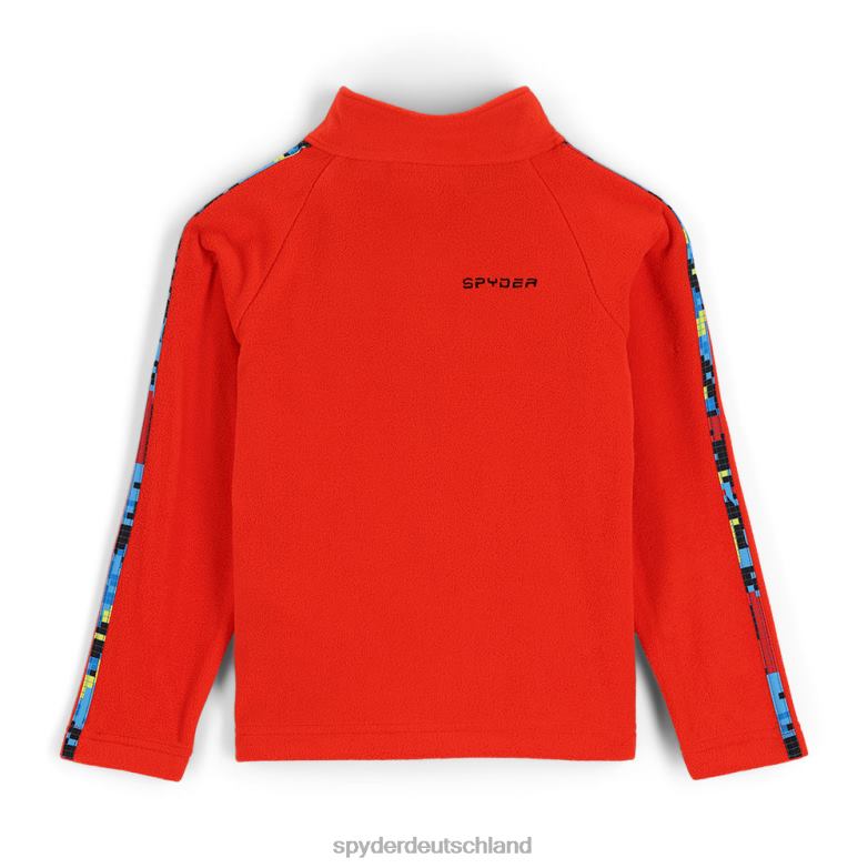 Jungen Spyder Geschwindigkeit halber Reißverschluss Vulkan Bekleidung TR0Z6583