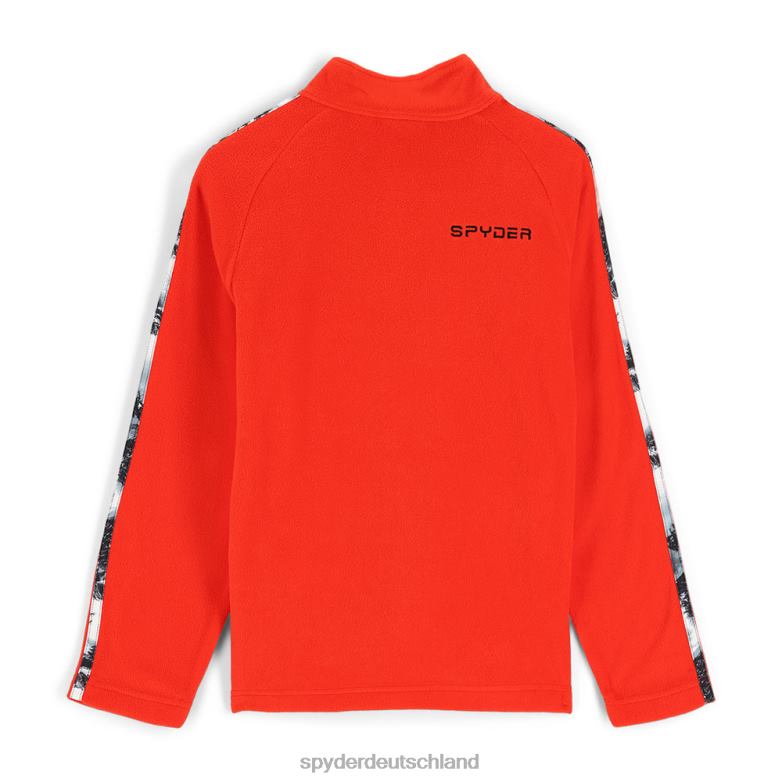 Jungen Spyder Geschwindigkeit halber Reißverschluss Vulkan Bekleidung TR0Z6587