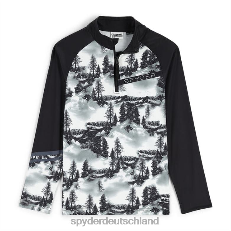 Jungen Spyder Treeline halber Reißverschluss Baumgrenze Bekleidung TR0Z6602