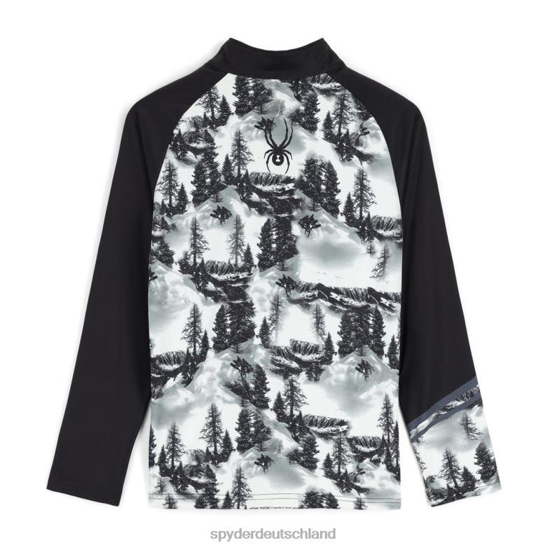 Jungen Spyder Treeline halber Reißverschluss Baumgrenze Bekleidung TR0Z6602