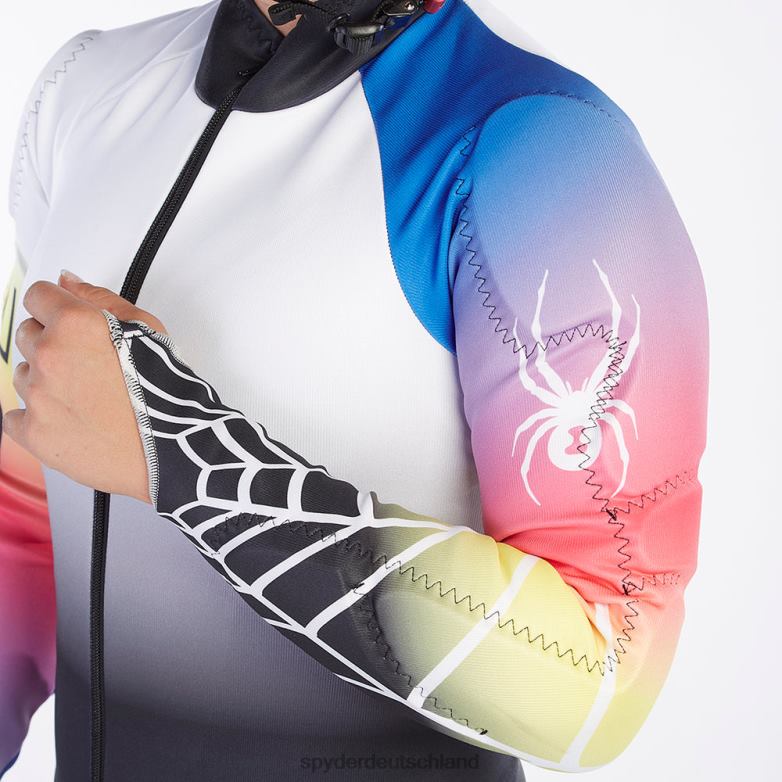 Mädchen Spyder Leistung gs schwarz-multi Bekleidung TR0Z6623