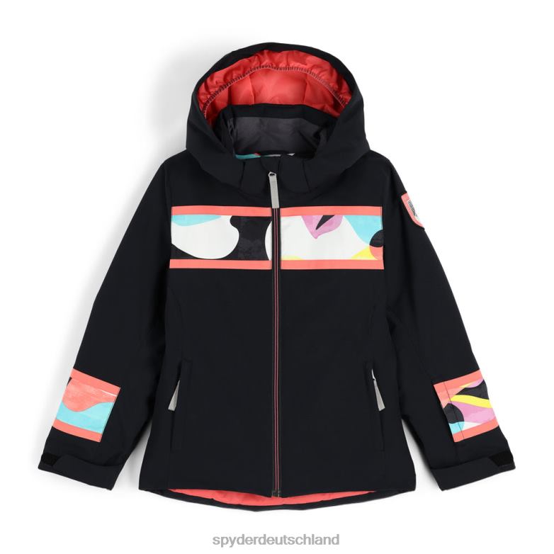 Mädchen Spyder Mila Schwarz Bekleidung TR0Z6556