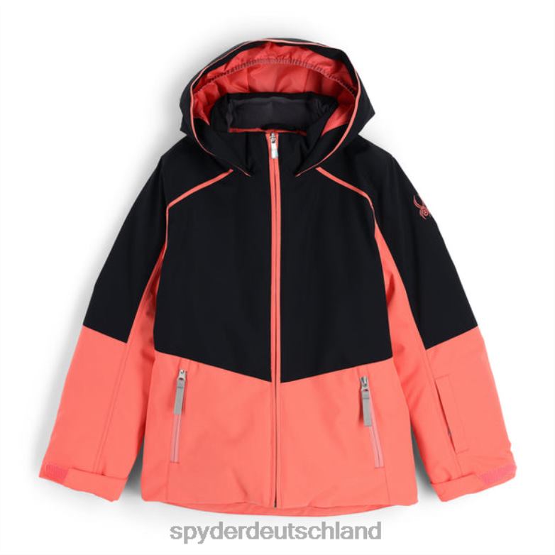 Mädchen Spyder erobern Schwarz Bekleidung TR0Z6560