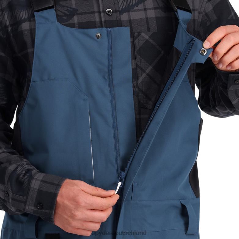 Männer Spyder Geländelatz Abzeichen blau Bekleidung TR0Z678