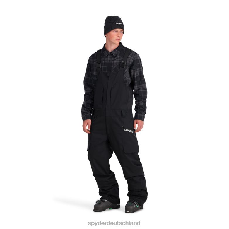 Männer Spyder Geländelatz Schwarz Bekleidung TR0Z6108