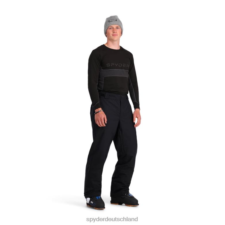 Männer Spyder Traktion Schwarz Bekleidung TR0Z6101