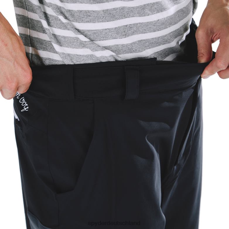 Männer Spyder X Malbon Schwarz Bekleidung TR0Z6117