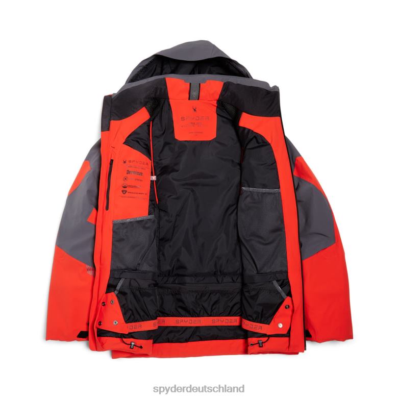 Männer Spyder Führer Vulkan Ebenholz Bekleidung TR0Z618