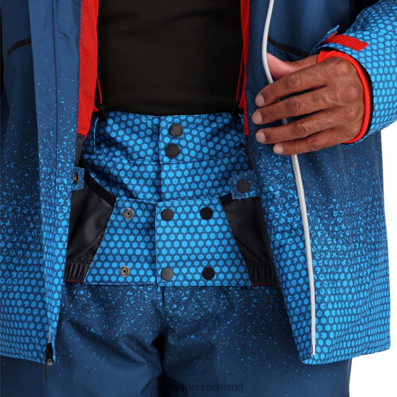 Männer Spyder Grundierung verblasstes Geo-College Bekleidung TR0Z631