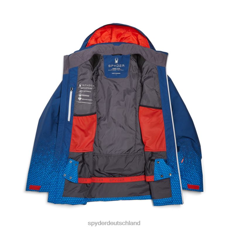 Männer Spyder Grundierung verblasstes Geo-College Bekleidung TR0Z631