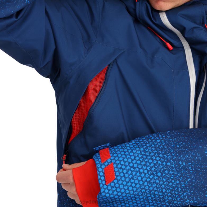 Männer Spyder Hymne verblasstes Geo-College Bekleidung TR0Z644