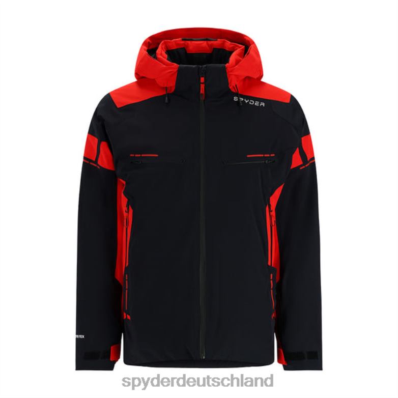 Männer Spyder Monterosa schwarzer Vulkan Bekleidung TR0Z637