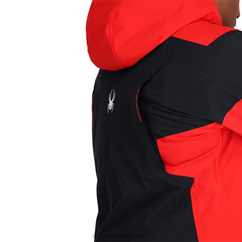 Männer Spyder Monterosa schwarzer Vulkan Bekleidung TR0Z637