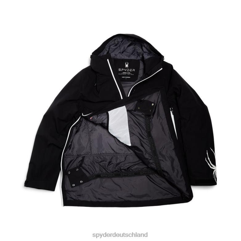 Männer Spyder Signal Schwarz Bekleidung TR0Z649