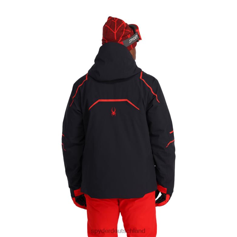 Männer Spyder Titan Schwarz Bekleidung TR0Z665