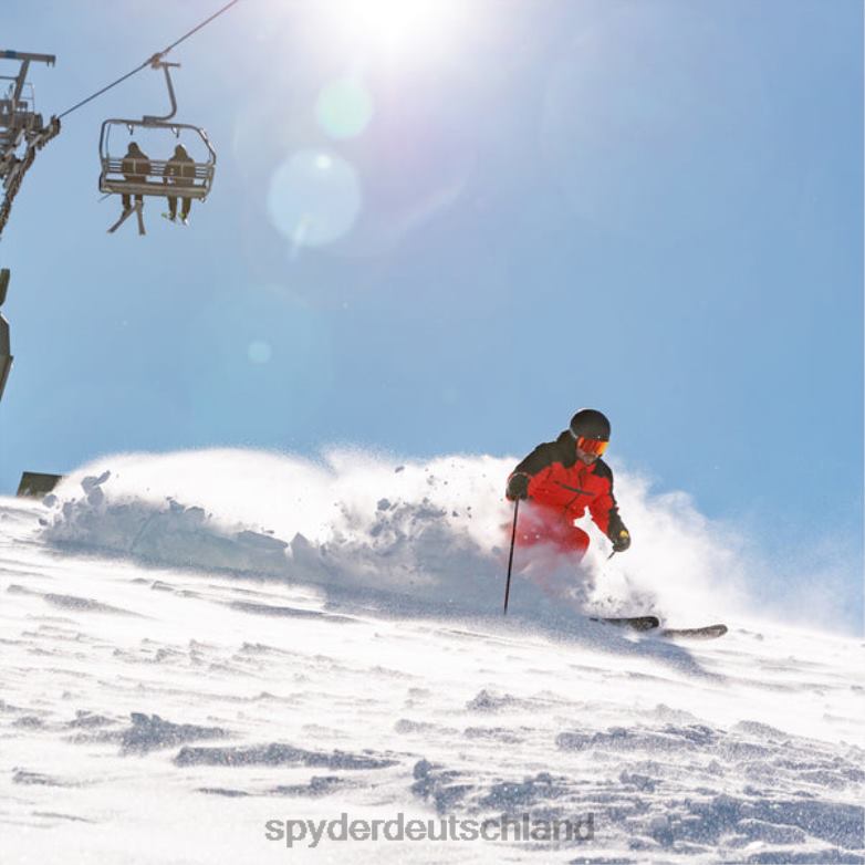 Männer Spyder Titan Vulkan schwarz Bekleidung TR0Z640