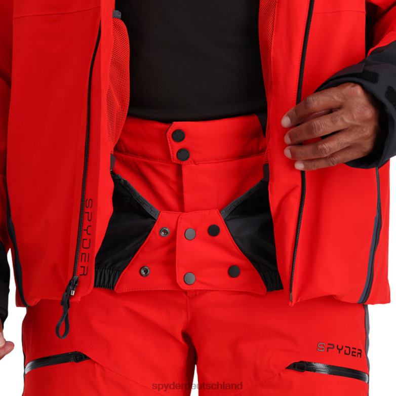 Männer Spyder Titan Vulkan schwarz Bekleidung TR0Z640