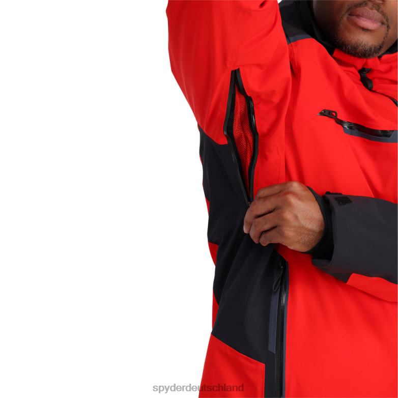 Männer Spyder Titan Vulkan schwarz Bekleidung TR0Z640