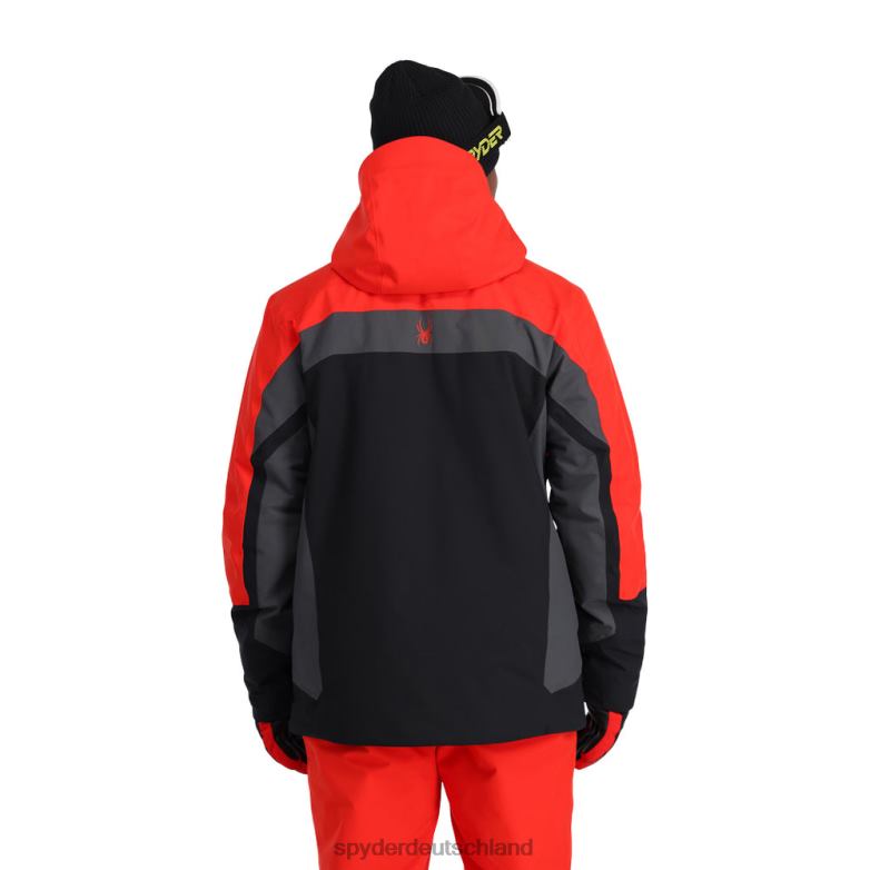 Männer Spyder achtundsiebzig Vulkan schwarz Bekleidung TR0Z661