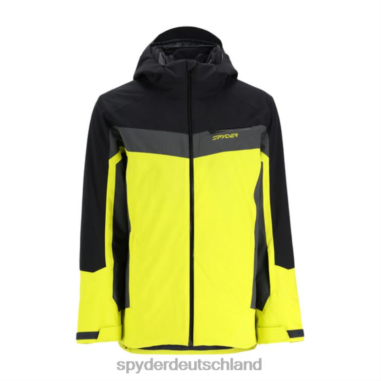 Männer Spyder achtundsiebzig schwarze Zitrone Bekleidung TR0Z664