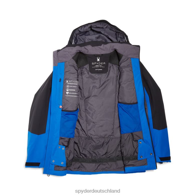 Männer Spyder achtundsiebzig schwarzes College Bekleidung TR0Z643