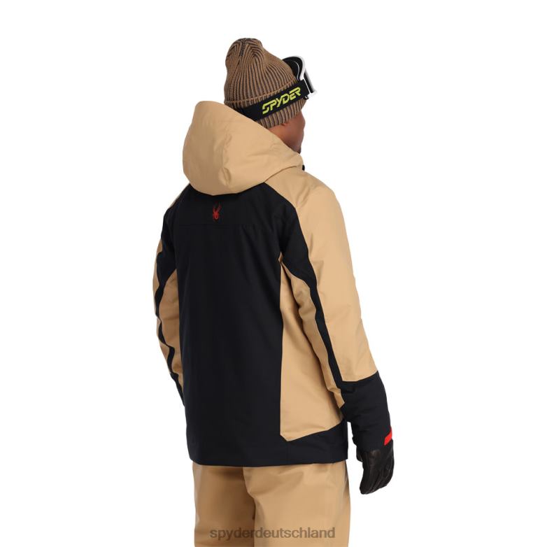 Männer Spyder achtundsiebzig schwarzes Tannin Bekleidung TR0Z648