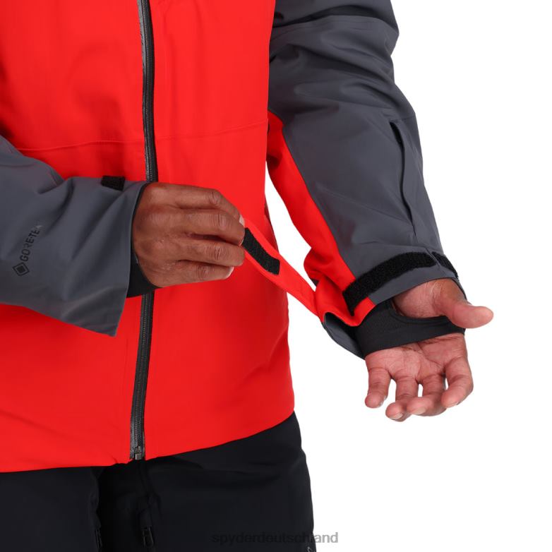 Männer Spyder vanqysh Vulkan Ebenholz Bekleidung TR0Z630