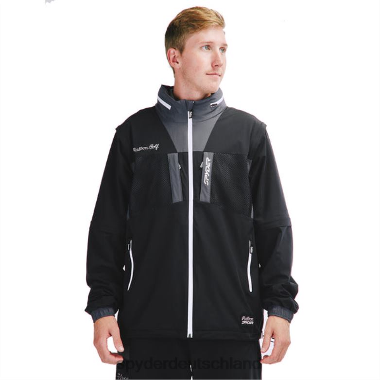 Männer Spyder X Malbon Schwarz Bekleidung TR0Z614