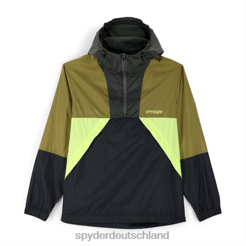 Männer Spyder Belford Windjacke odr schwarz Bekleidung TR0Z610
