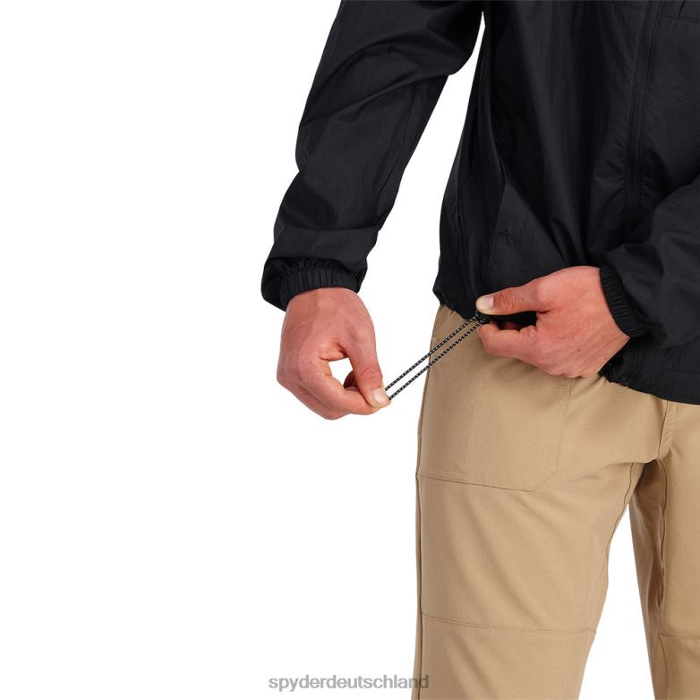 Männer Spyder Boulder Lite Schwarz Bekleidung TR0Z67