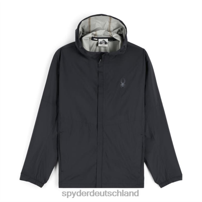 Männer Spyder Nebel Schwarz Bekleidung TR0Z62